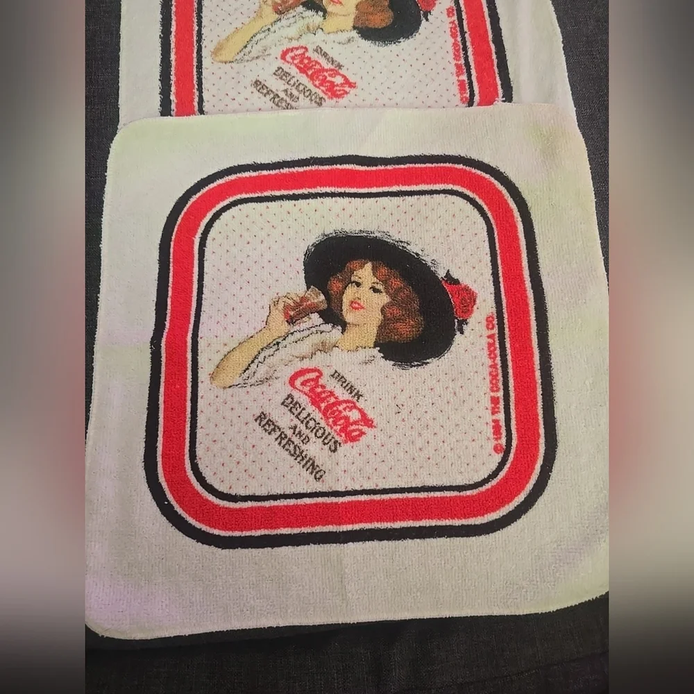 Coca Cola Bath Cloths Set 